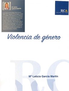 Libro Violencia de género